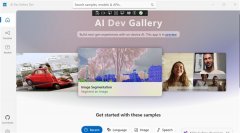 AIDevGallery允发人员测验考试各类模子